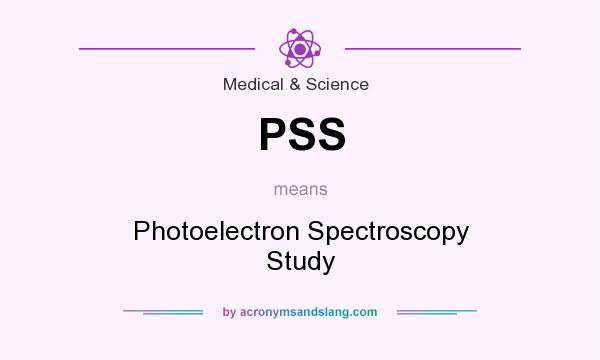 What does PSS mean? It stands for Photoelectron Spectroscopy Study