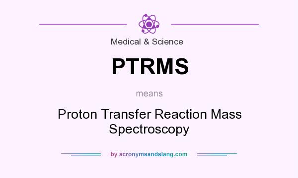 What does PTRMS mean? It stands for Proton Transfer Reaction Mass Spectroscopy