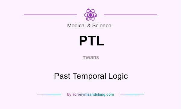 What does PTL mean? It stands for Past Temporal Logic