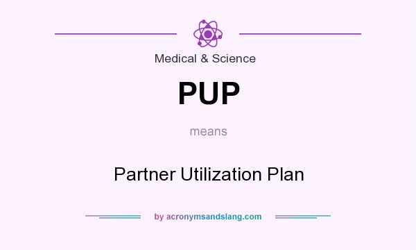 What does PUP mean? It stands for Partner Utilization Plan