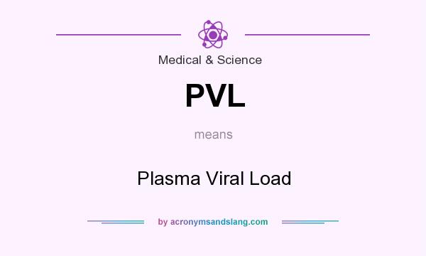 What does PVL mean? It stands for Plasma Viral Load