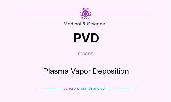 What does PVD mean? It stands for Plasma Vapor Deposition
