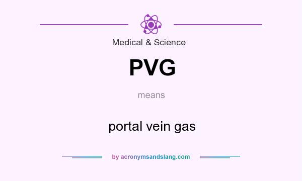 What does PVG mean? It stands for portal vein gas