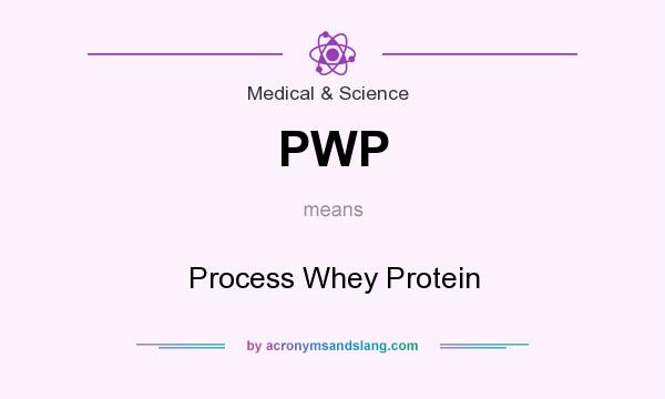 What does PWP mean? It stands for Process Whey Protein
