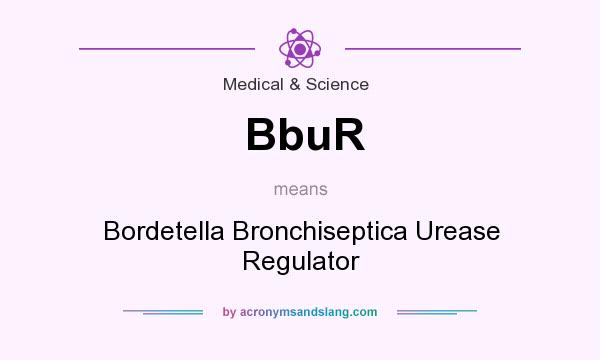 What does BbuR mean? It stands for Bordetella Bronchiseptica Urease Regulator