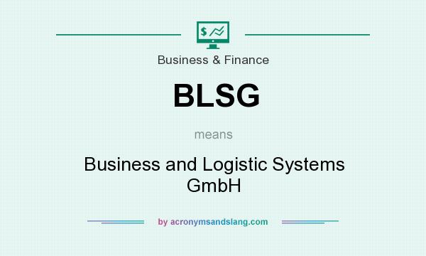 What does BLSG mean? It stands for Business and Logistic Systems GmbH