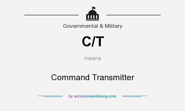What does C/T mean? It stands for Command Transmitter