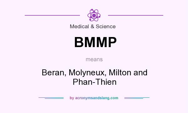 What does BMMP mean? It stands for Beran, Molyneux, Milton and Phan-Thien