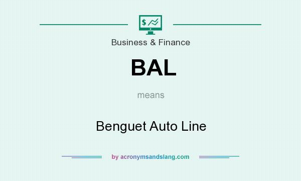 What does BAL mean? It stands for Benguet Auto Line