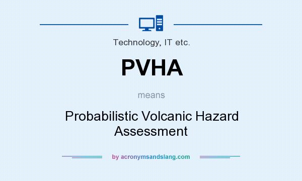 What does PVHA mean? It stands for Probabilistic Volcanic Hazard Assessment