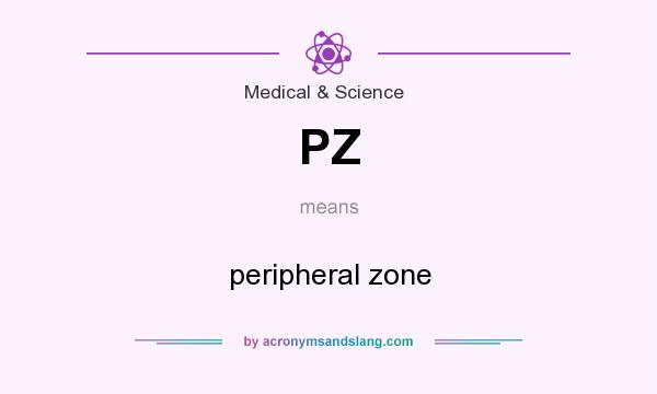 What does PZ mean? It stands for peripheral zone