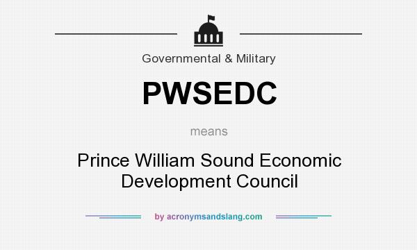 What does PWSEDC mean? It stands for Prince William Sound Economic Development Council