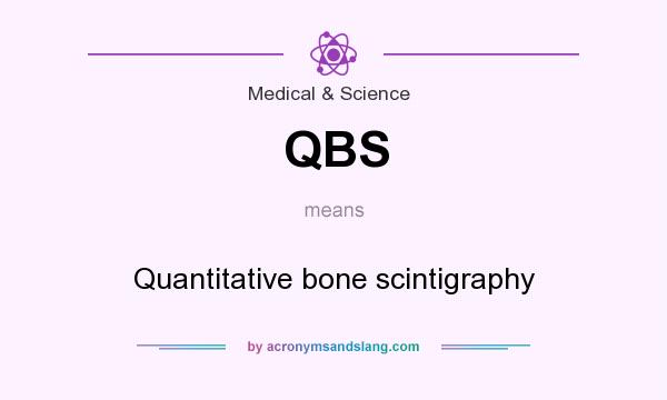 What does QBS mean? It stands for Quantitative bone scintigraphy