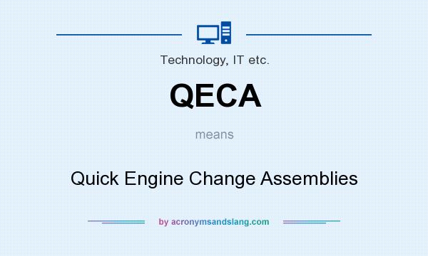 What does QECA mean? It stands for Quick Engine Change Assemblies
