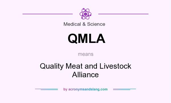 What does QMLA mean? It stands for Quality Meat and Livestock Alliance