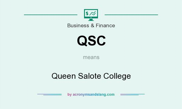 What does QSC mean? It stands for Queen Salote College