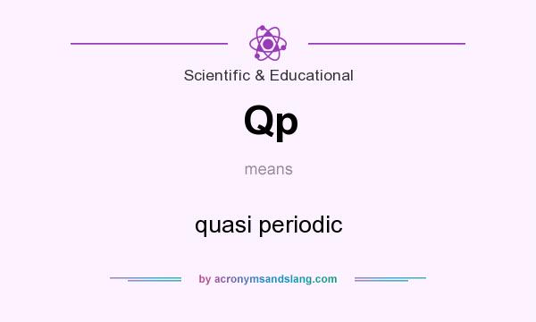 What does Qp mean? It stands for quasi periodic