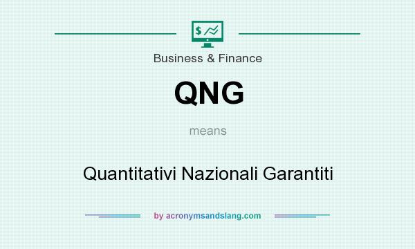 What does QNG mean? It stands for Quantitativi Nazionali Garantiti