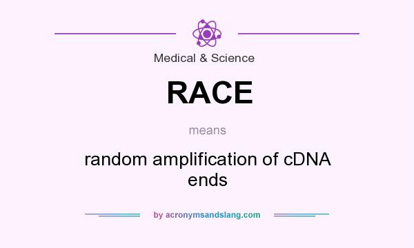 What does RACE mean? It stands for random amplification of cDNA ends