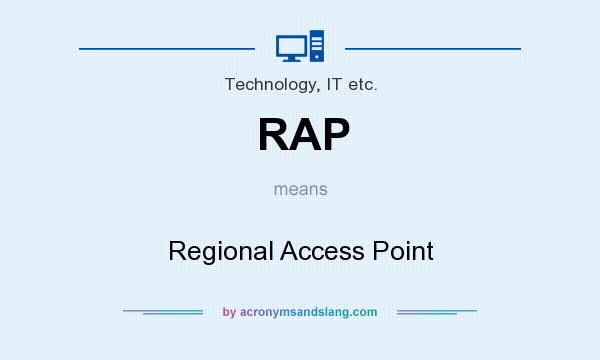 What does RAP mean? It stands for Regional Access Point