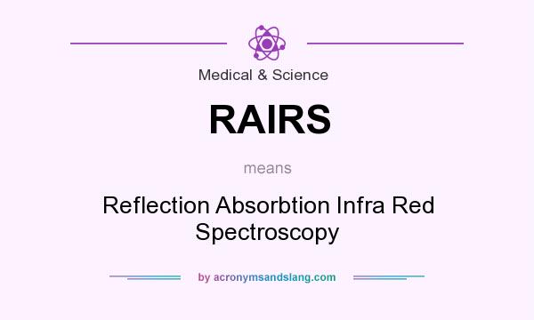 What does RAIRS mean? It stands for Reflection Absorbtion Infra Red Spectroscopy