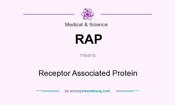 What does RAP mean? It stands for Receptor Associated Protein