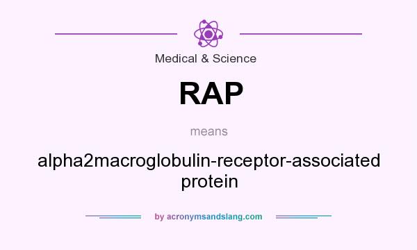 What does RAP mean? It stands for alpha2macroglobulin-receptor-associated protein