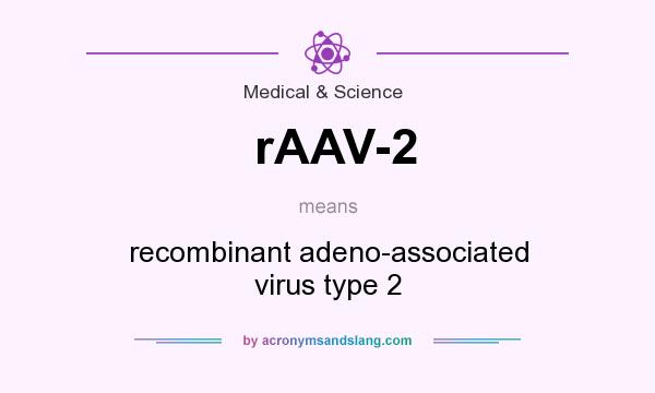 What does rAAV-2 mean? It stands for recombinant adeno-associated virus type 2