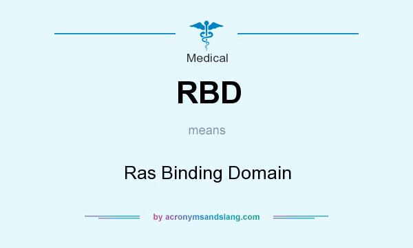 What does RBD mean? It stands for Ras Binding Domain