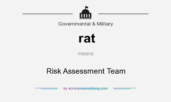 What does rat mean? It stands for Risk Assessment Team