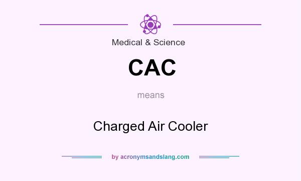 What does CAC mean? It stands for Charged Air Cooler