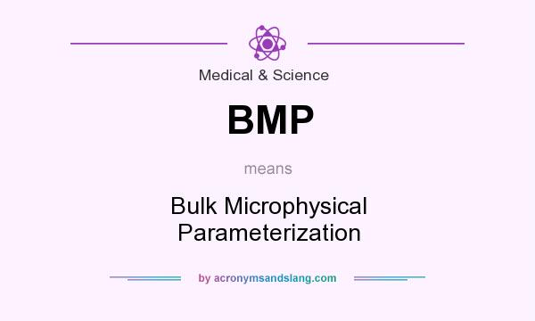 What does BMP mean? It stands for Bulk Microphysical Parameterization