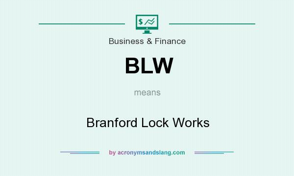 What does BLW mean? It stands for Branford Lock Works