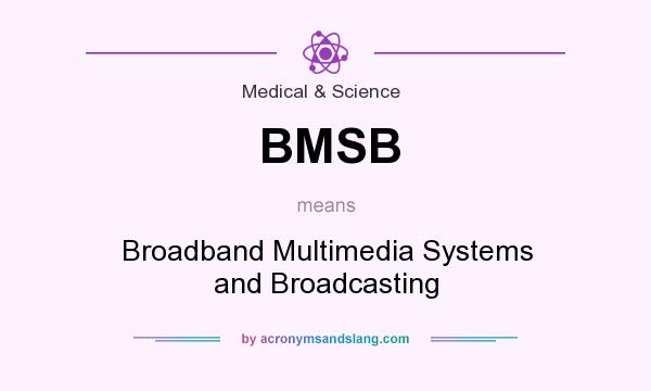 What does BMSB mean? It stands for Broadband Multimedia Systems and Broadcasting