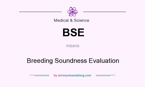 What does BSE mean? It stands for Breeding Soundness Evaluation