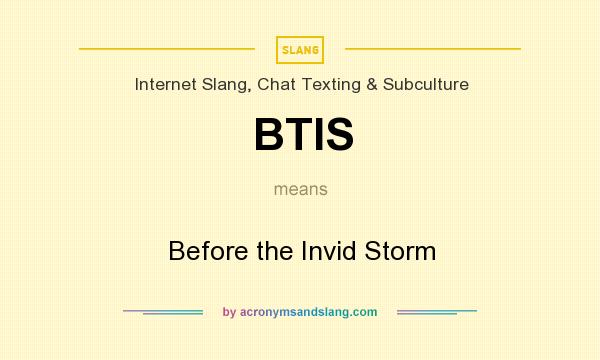 What does BTIS mean? It stands for Before the Invid Storm