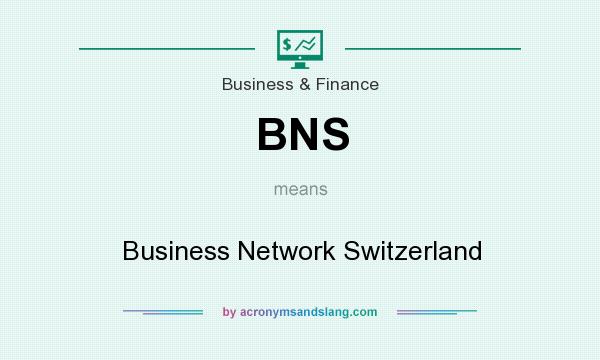 What does BNS mean? It stands for Business Network Switzerland