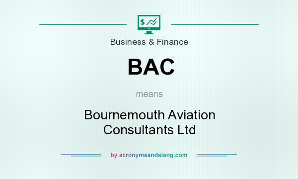 What does BAC mean? It stands for Bournemouth Aviation Consultants Ltd