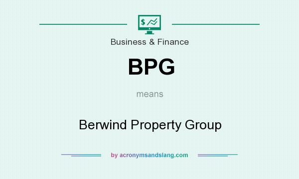 What does BPG mean? It stands for Berwind Property Group