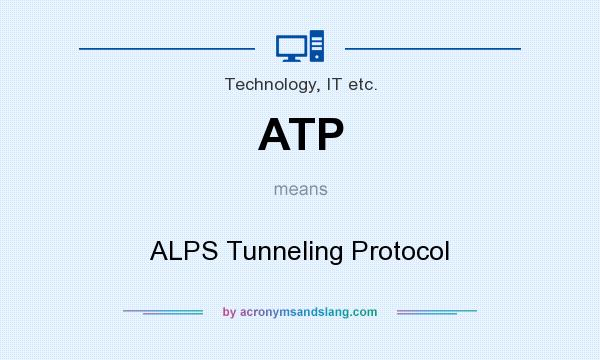 What does ATP mean? It stands for ALPS Tunneling Protocol