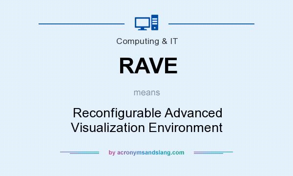 What does RAVE mean? It stands for Reconfigurable Advanced Visualization Environment