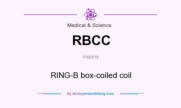 What does RBCC mean? It stands for RING-B box-coiled coil