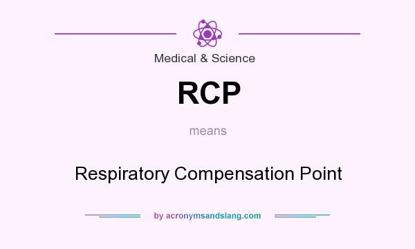 What does RCP mean? It stands for Respiratory Compensation Point