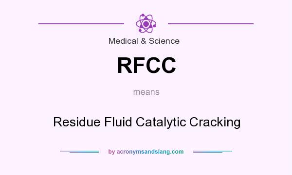 What does RFCC mean? It stands for Residue Fluid Catalytic Cracking
