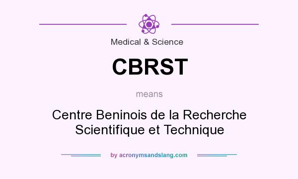 What does CBRST mean? It stands for Centre Beninois de la Recherche Scientifique et Technique