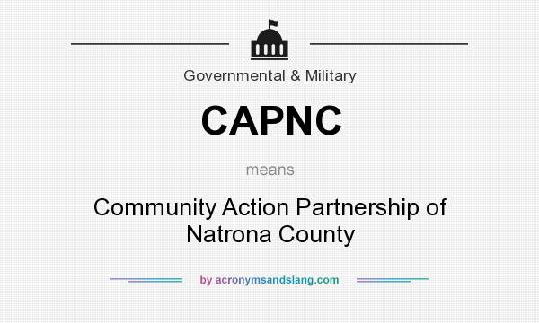 What does CAPNC mean? It stands for Community Action Partnership of Natrona County