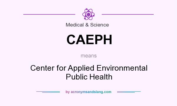 What does CAEPH mean? It stands for Center for Applied Environmental Public Health
