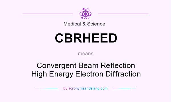 What does CBRHEED mean? It stands for Convergent Beam Reflection High Energy Electron Diffraction
