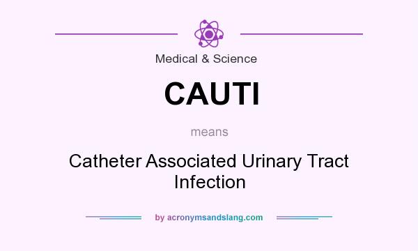 What does CAUTI mean? It stands for Catheter Associated Urinary Tract Infection