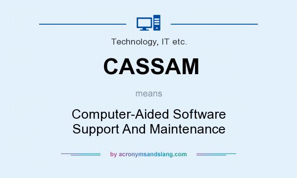 What does CASSAM mean? It stands for Computer-Aided Software Support And Maintenance